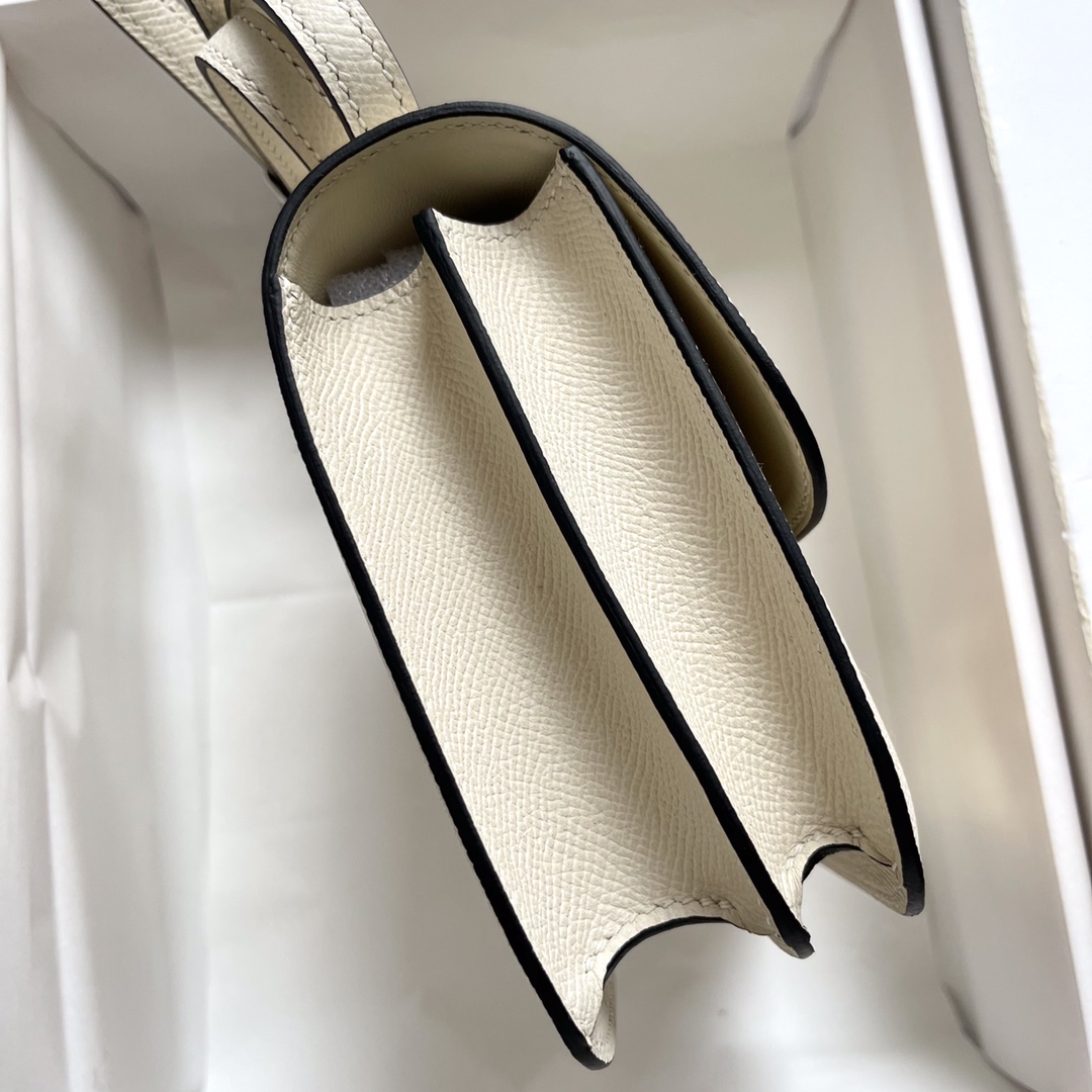 [Pre-order]กระเป๋าสะพายสุดชิค Hermes Constance18 Nata Epsom leather Gold hardware full handmade 100% คุณภาพ VIP เกรดดีที่สุด
