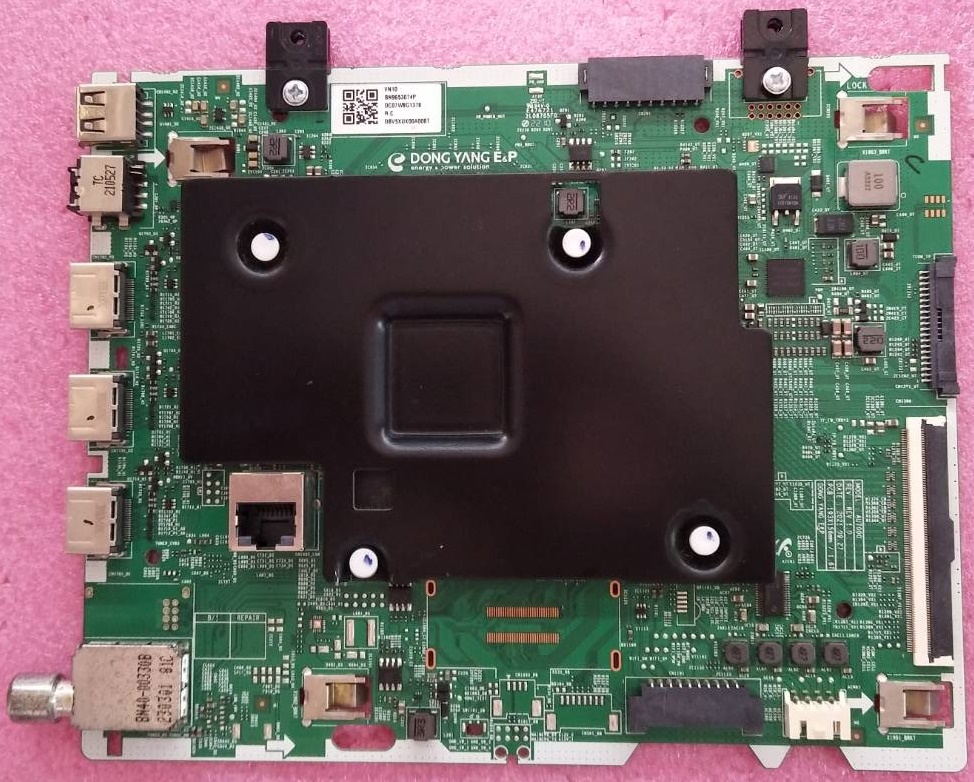 เมนบอร์ดทีวีซัมซุง Samsung มือสองพร้อมใช้งาน รุ่นUA55AU7700KXXT พาร์ท BN96-53074P ใช้กับเวอร์ชั่น FB02 (ก่อนสั่งเทียบรูปบอร์ดและดูเวอร์ชั่นด้วย)