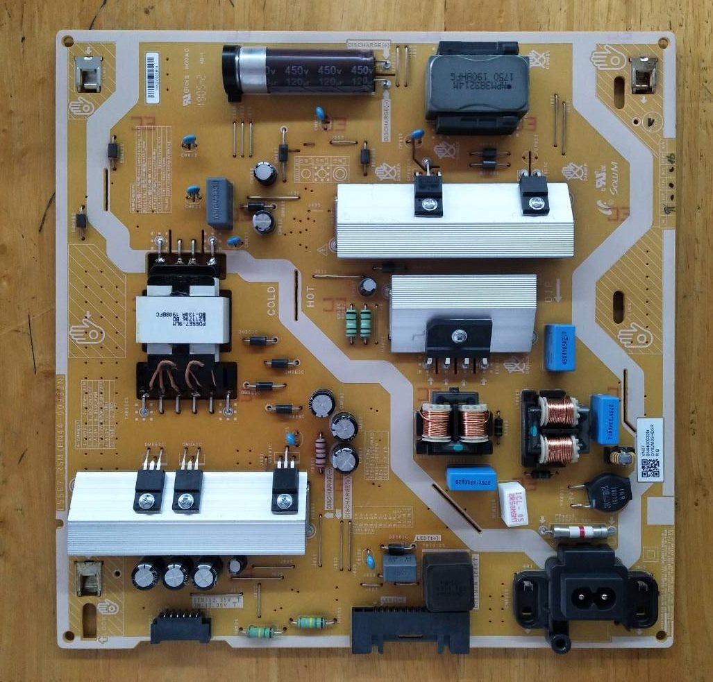 เพาเวอร์ซัพพลายทีวีซัมซุง/ภาคจ่ายไฟทีวีซัมซุง (Power Supply TV SAMSUNG) อะไหล่แท้/ของถอด พาร์ท BN44-00932N :BN44-00932Q รุ่น UA49RU7300K :UA50RU7100K :UA50RU7200K :UA55RU7100K :UA55RU7200K :UA55RU7300K :UA55TU8300K :UA58RU7100K