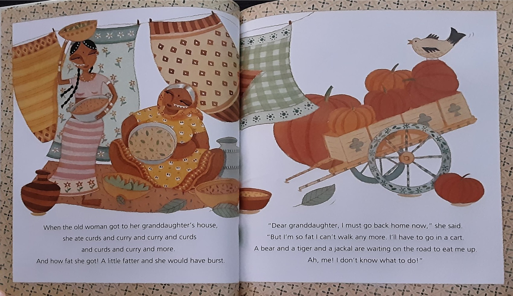 หนังสือนิทานปกอ่อน** 🍅🍓THE OLD WOMAN AND THE RED PUMPKIN