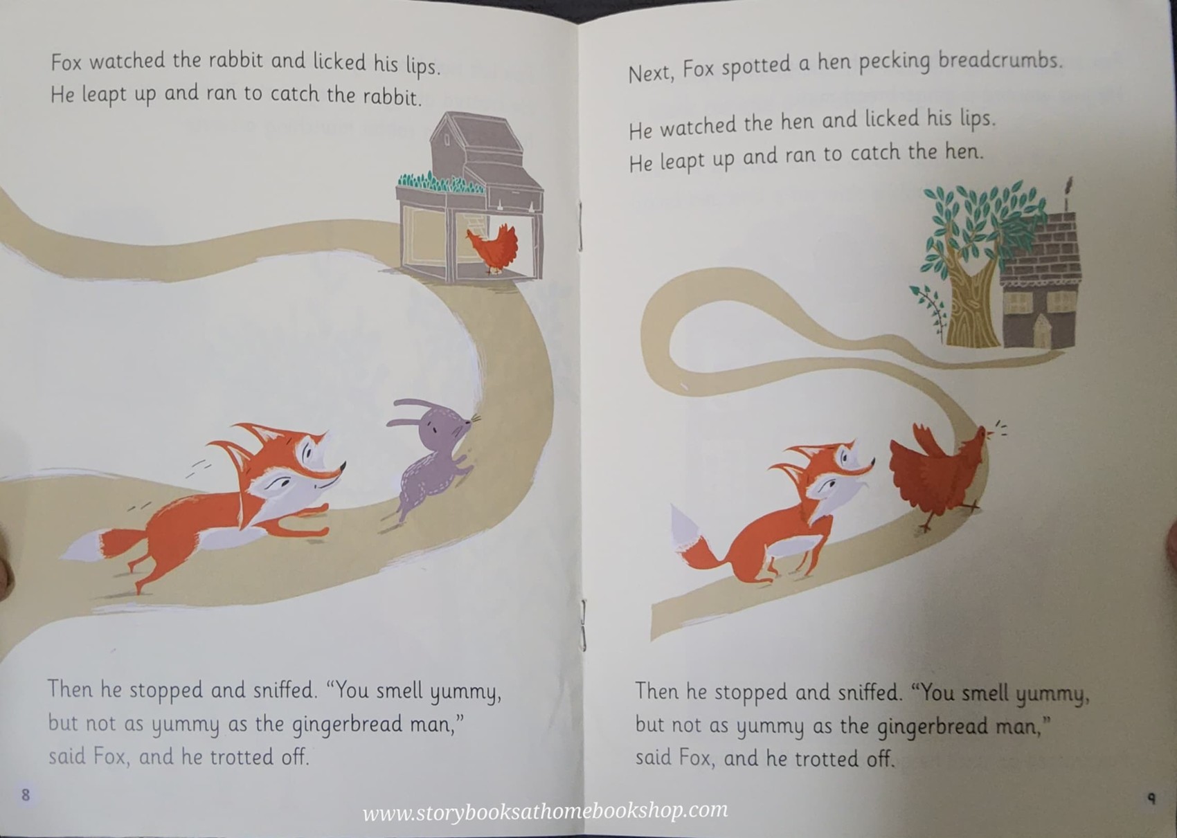 หนังสือนิทานปกอ่อน** 🍅🍓READ WRITE Inc. BOOK BAG BOOKS A HUNGRE FOX (set5 book4)