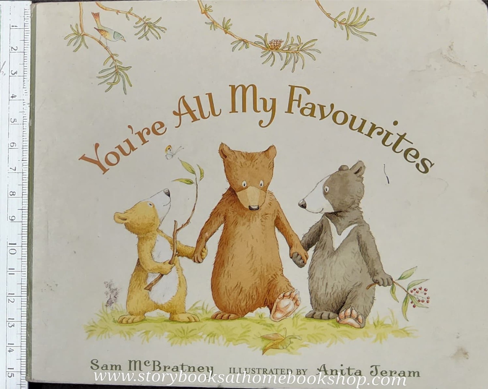 RECOMMENDED BOOK** **BOARD BOOK ** 🍅🍓YOU'RE ALL MY FAVOURITES BY SAM McBRATNEY.ANITA JERAM