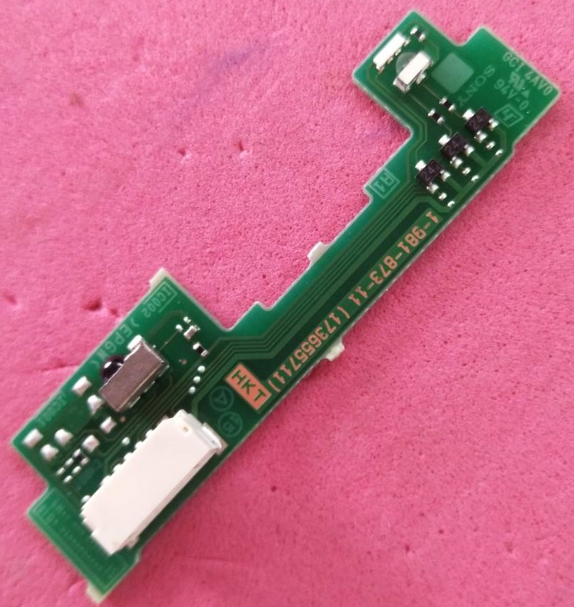 ตัวรับสัญญานรีโมทย์ทีวีโซนี่ SONY ของแท้ถอดจากเครื่อง KDL-43W660G KDL-43W660F พาร์ท 1-981-873-11