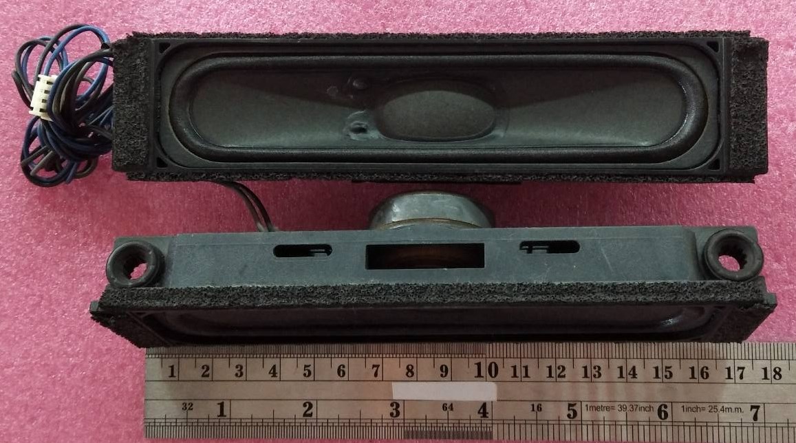 ลำโพงทีวี LG (แอลจี) มือสองพร้อมใช้งาน พาร์ทEAB62310401 (10/15W/8โอมห์)ใช้กับรุ่นที่ระบุด้านล่าง