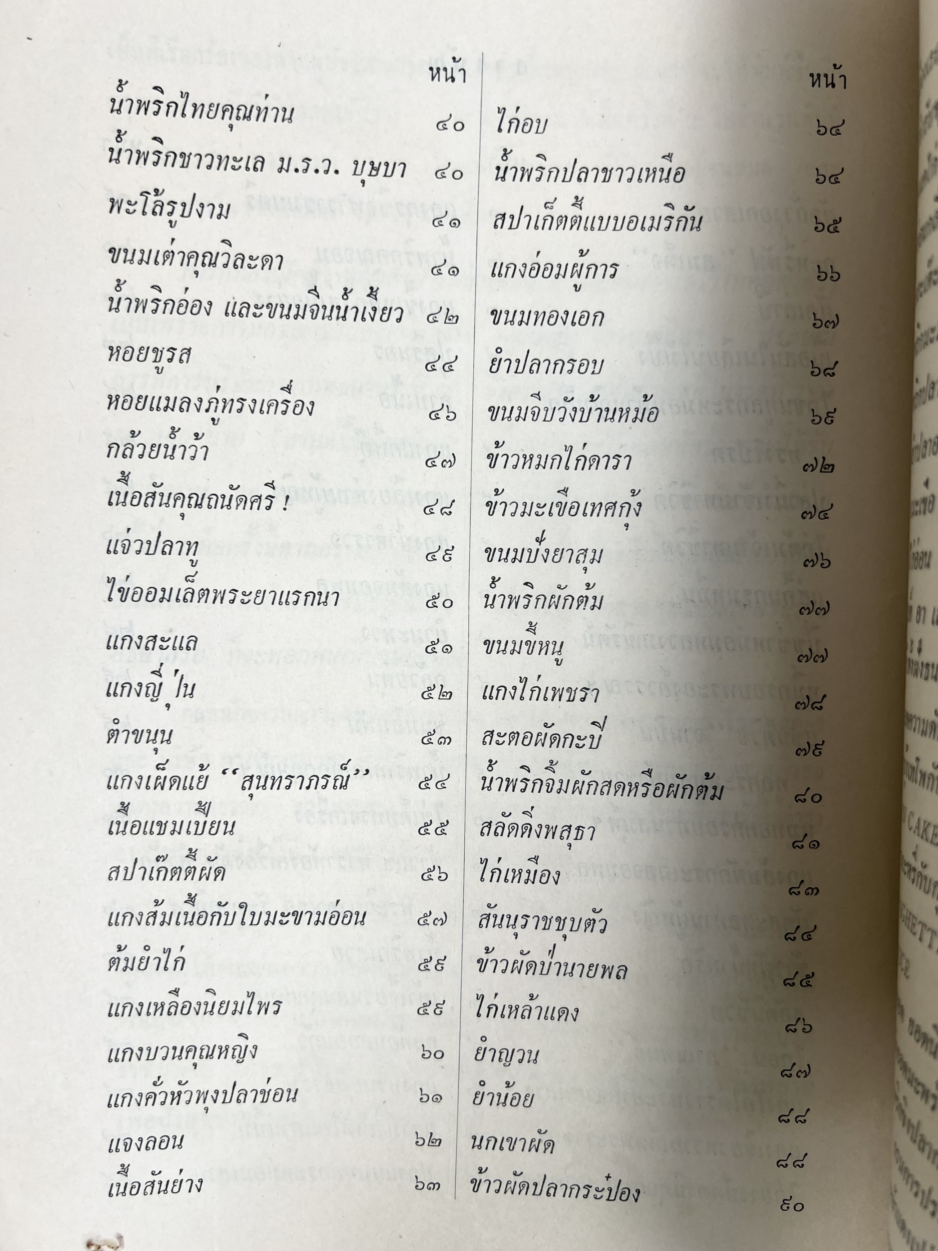 ตำราอาหารชุดพิเศษ ของกลุ่มนักข่าวหญิง ตำรับอาหารของพระราชวงศ์ บุคคลสำคัญผู้มีชื่อเสียง.
