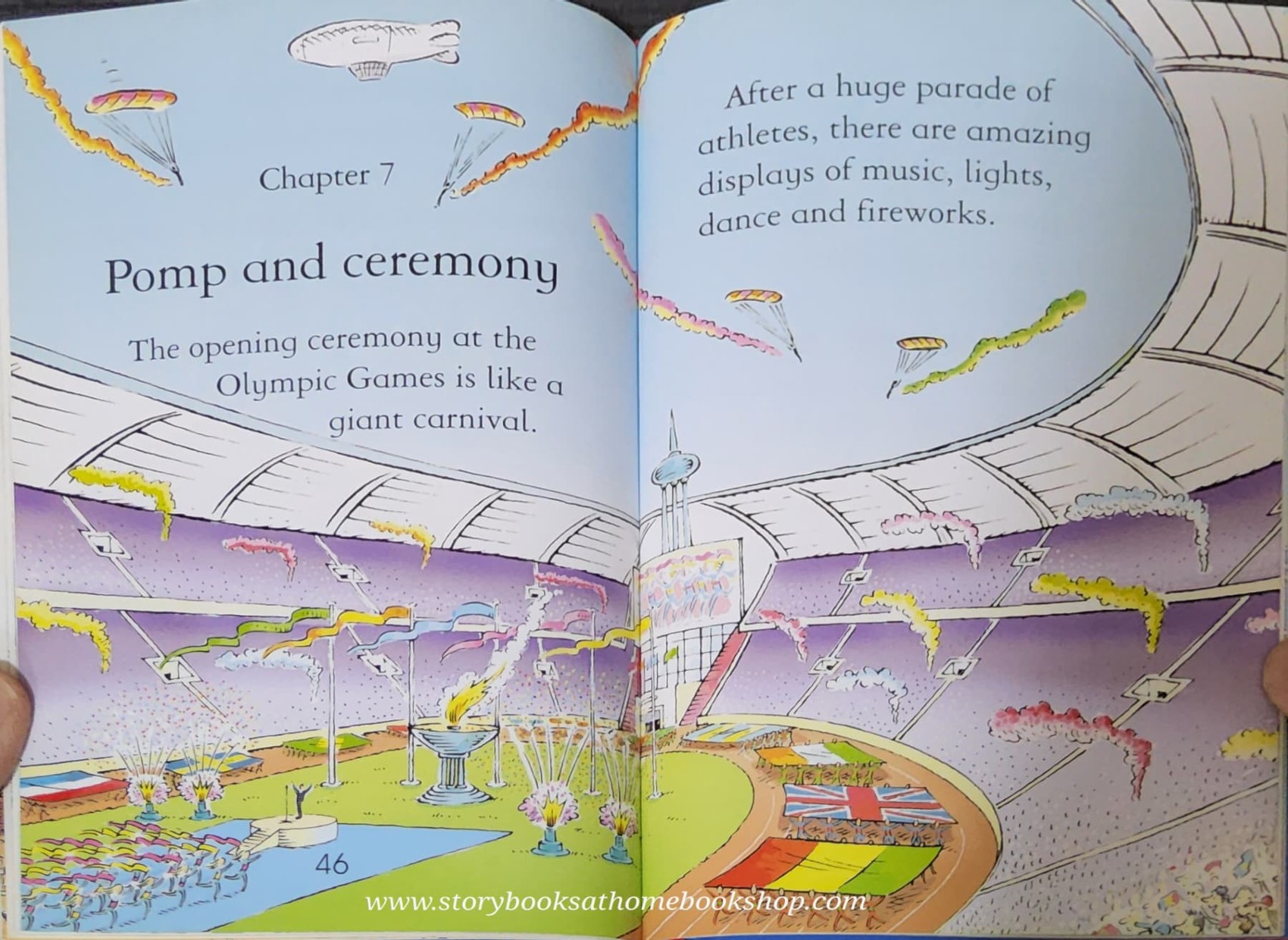 หนังสือนิทานปกแข็ง ** ♥️♥️USBORNE YOUNG READING:THE STORY OFTHE OLYMPICS