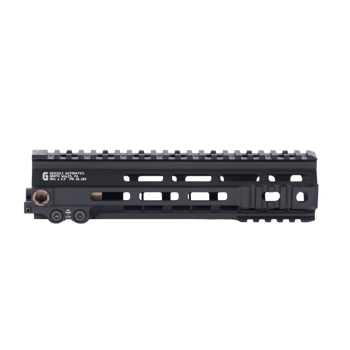 GEISSELE AUTOMATICS - 9.3" Super Modular Rail MK4 M-LOK® - (สีดำ)