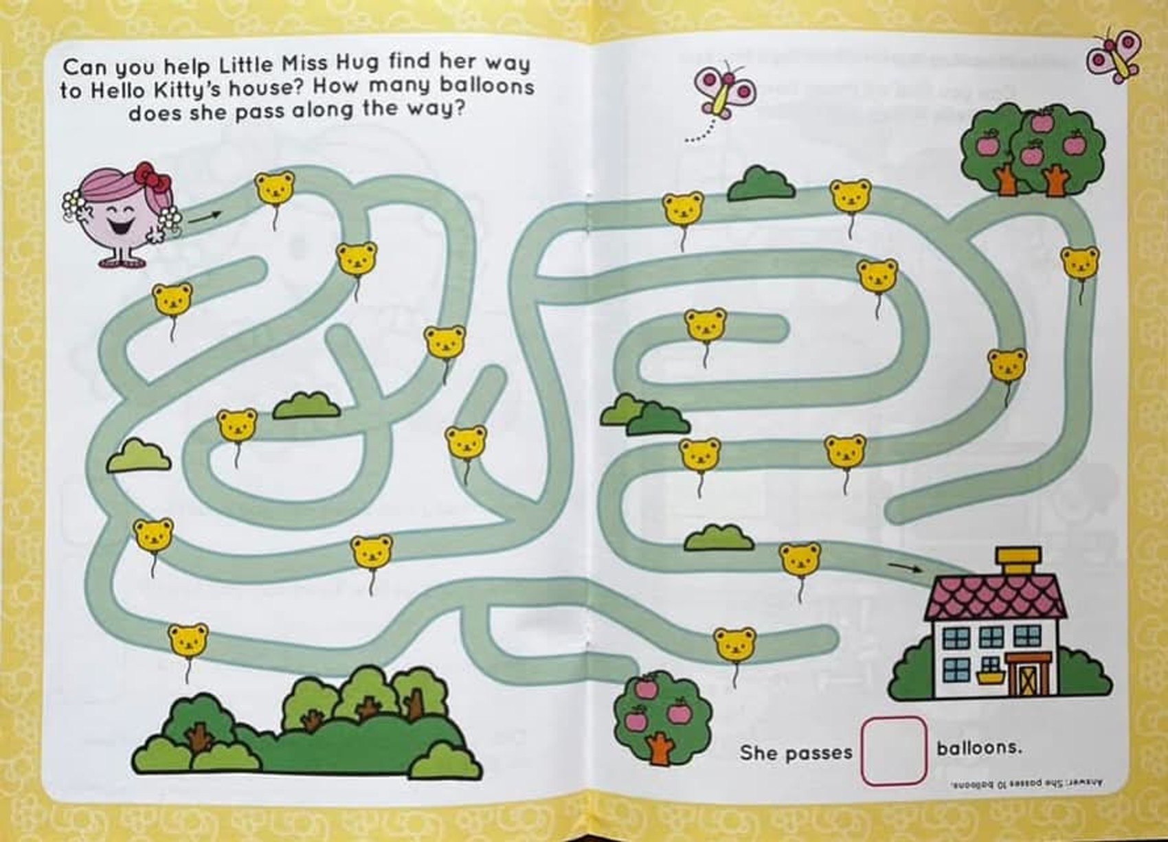 ACTIVITY BOOK** ð
HELLO KITTY & LITTLE MISS HUG AND HER VERY SPECIAL FRIEND (STICKER ACTIVITY BOOK)