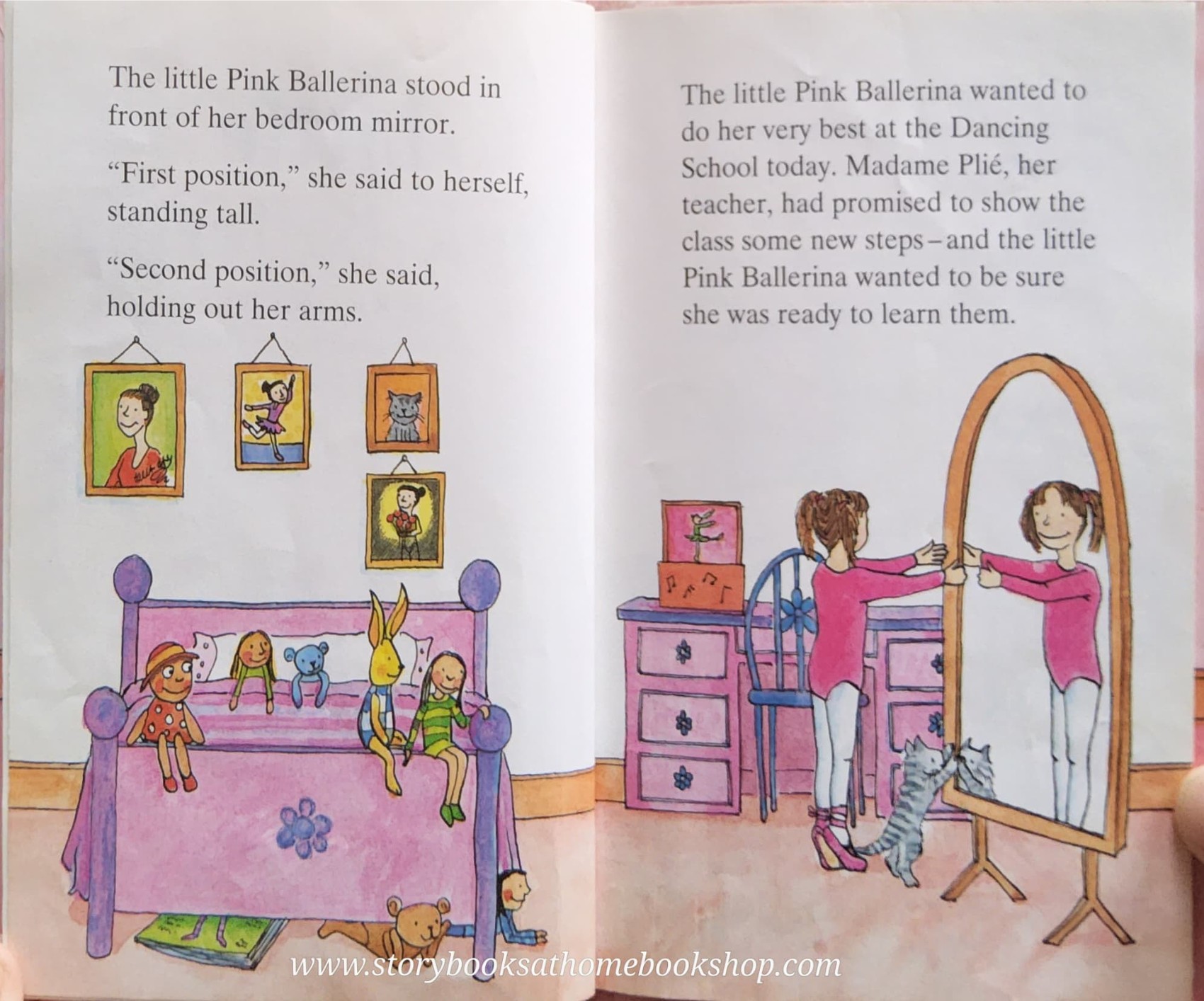 หนังสือนิทานปกแข็ง** 🍅🍅LITTLE PINK BALLERINA