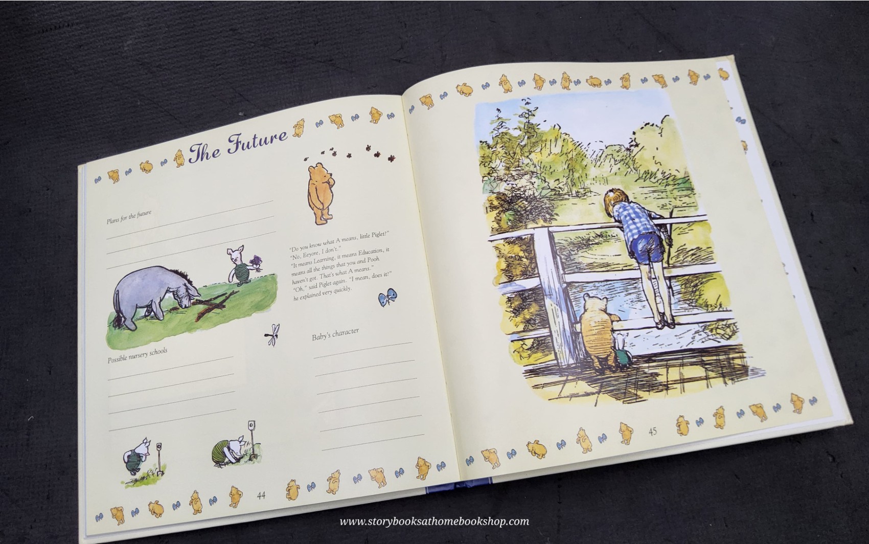 BABY DAYS MEMORY **หนังสือปกแข็ง** ♥️WINNIE THE POOH BABY DAY