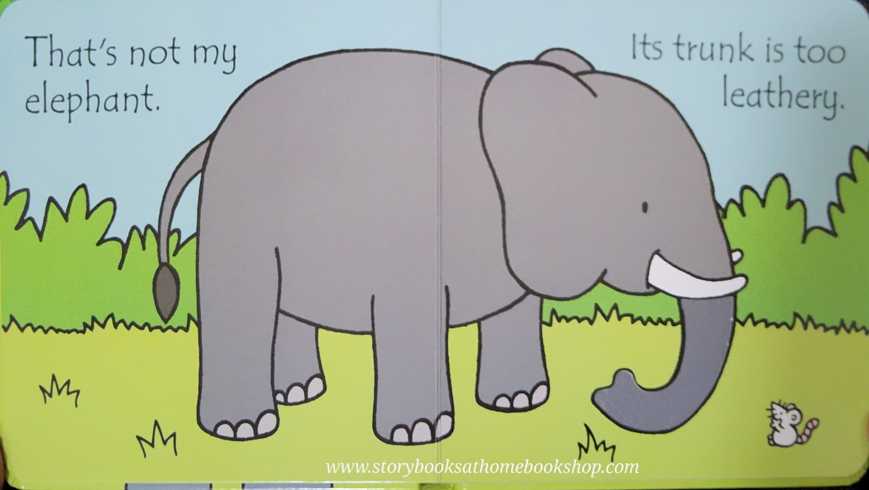 Touch and Feel Board Book** 🍅🍓That's not my ELEPHANT...