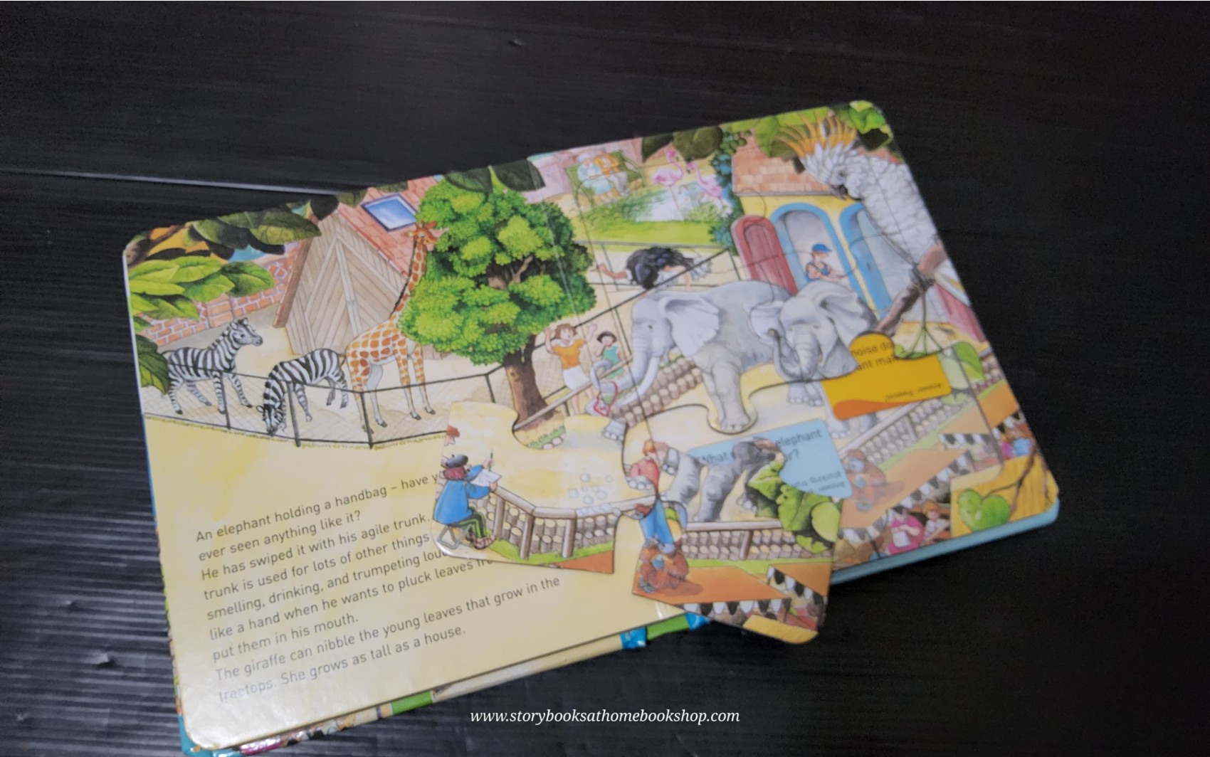 PUZZLE BOARD BOOK** 🍅🍓PUZZLE BOOK AT THE ZOO