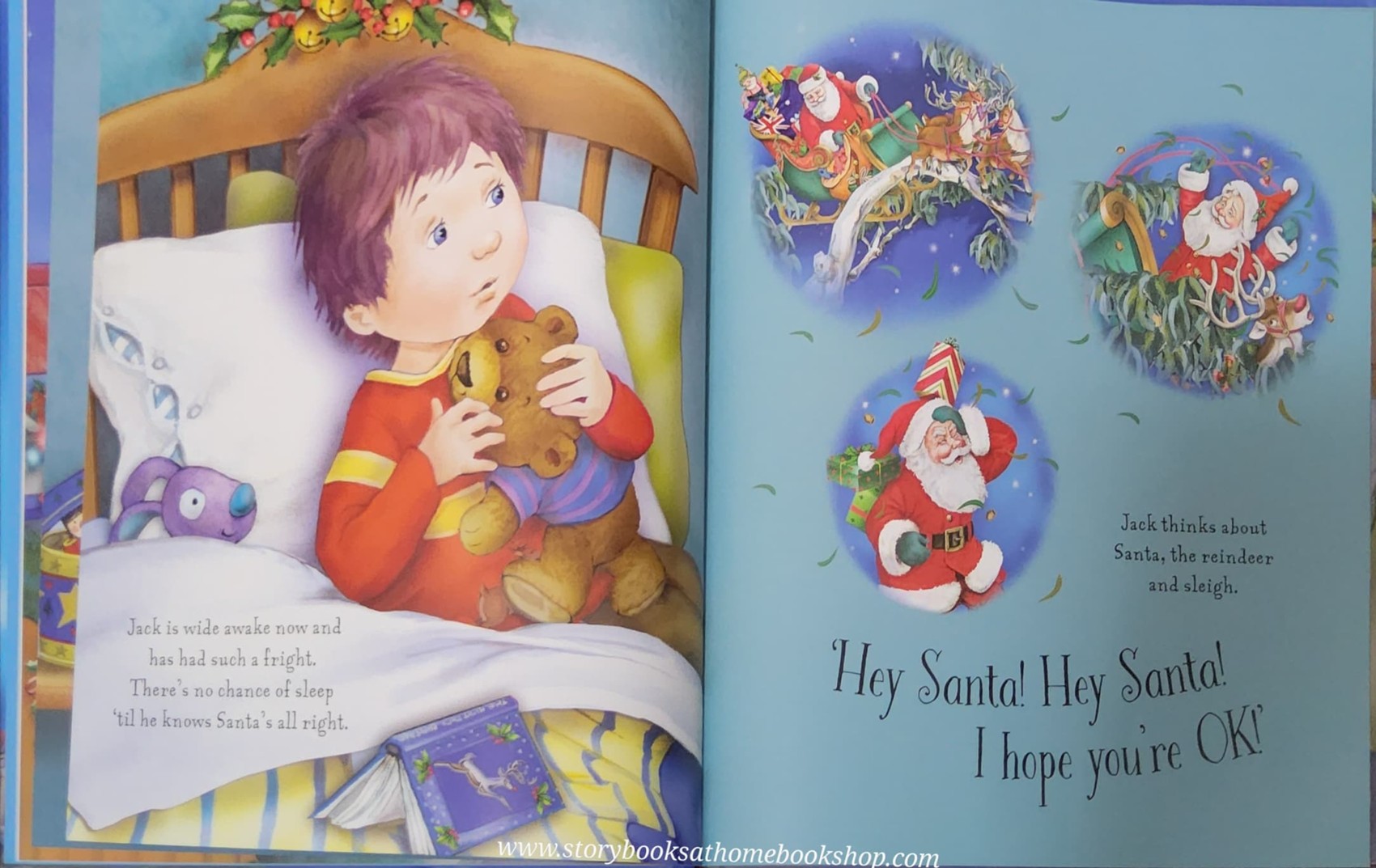 หนังสือนิทานปกแข็ง** 🍅🍅JACK,SANTA IS COMING!