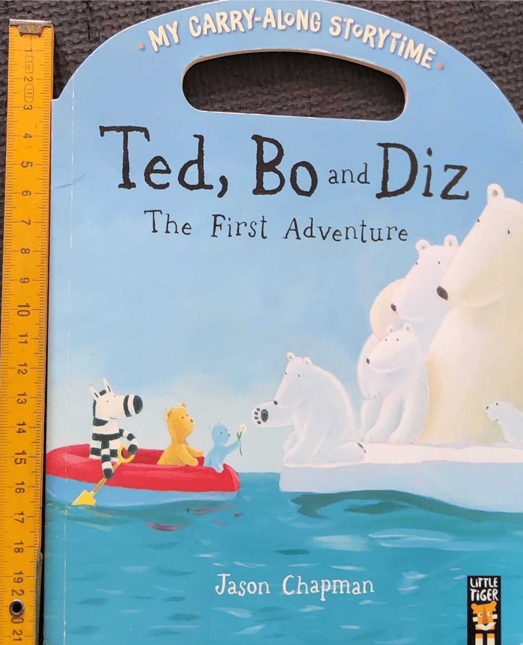หนังสือนิทานปกอ่อน ** 🍅🍓MY CARRY-ALONG STORYTIME:TED,BO AND DIZ THE FIRST ADVENTURE BY JASON CHAPMAN