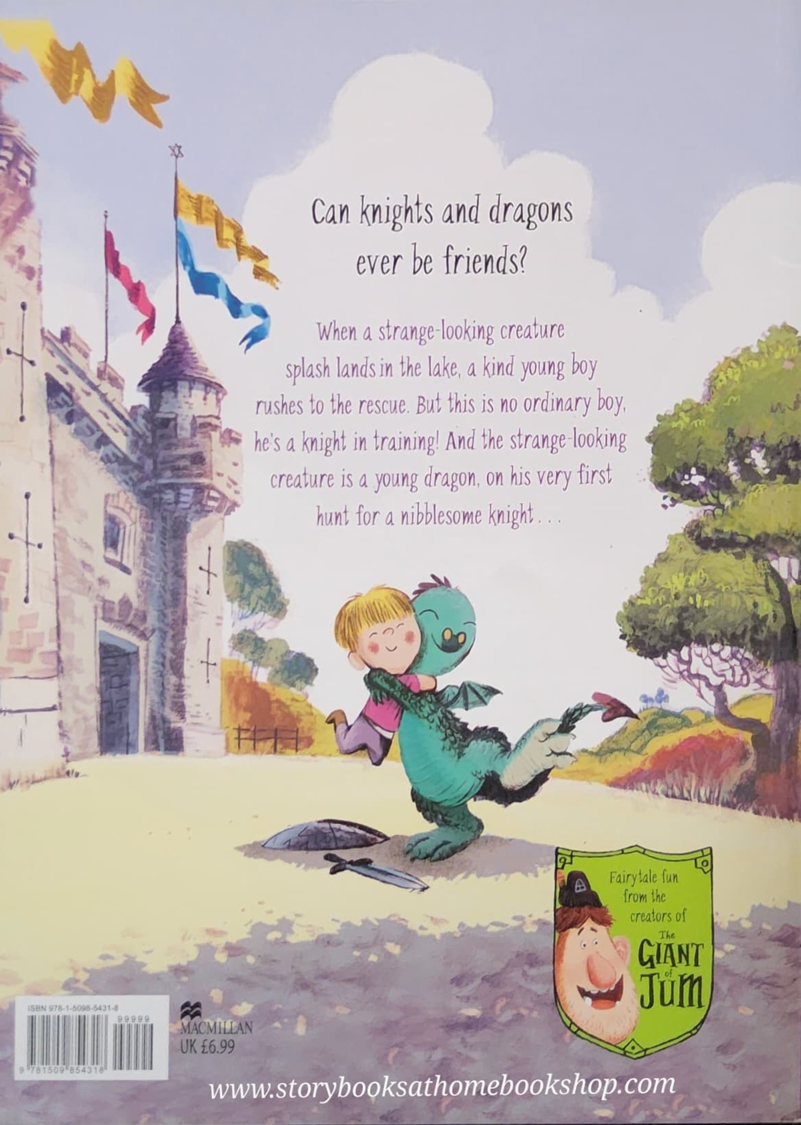 หนังสือนิทานปกอ่อน** 🍅🍅THE DRAGON AND THE NIBBLESOME KNIGHT