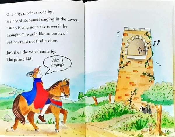 หนังสือนิทานปกแข็ง** 🍅🍓First Readers Rapunzel