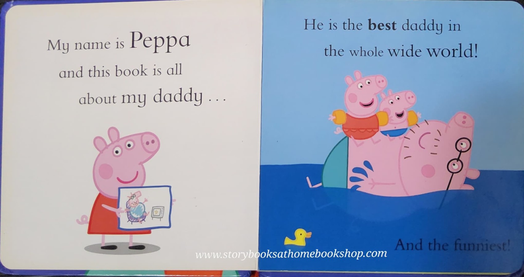 BOARD BOOK** 🍅🍓PEPPA PIG MY DADDY