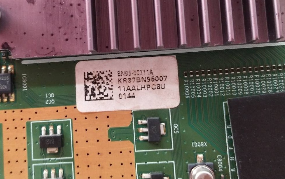 T-CON SAMSUNG (ทีคอน ซัมซุง) อะไหล่แท้/มือสองพร้อมใช้งาน ใช้กับรุ่น UA46ES7100R พาร์ทบอร์ด BN95-00711A