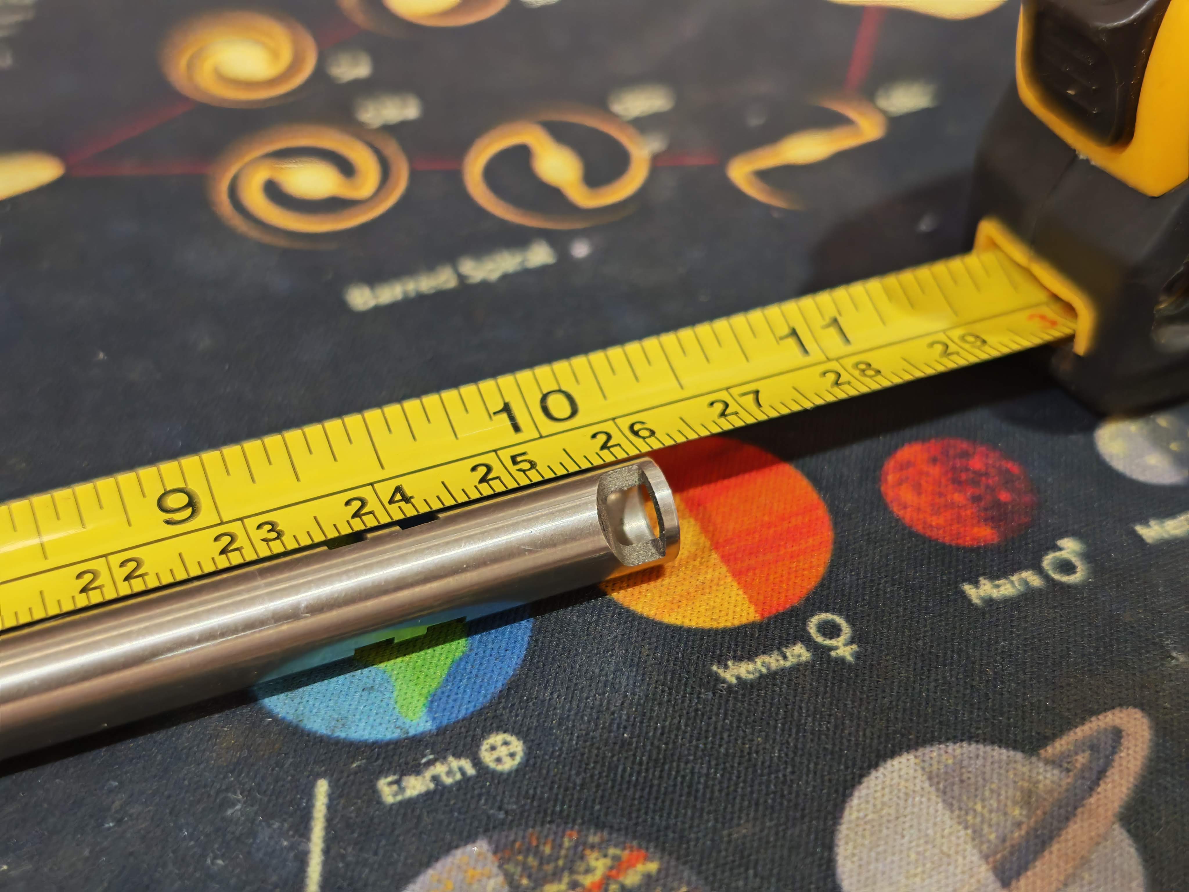 ท่อรีดแสตนเลส 260 mm x 6.03 Military Action สำหรับปืนยาวไฟฟ้า