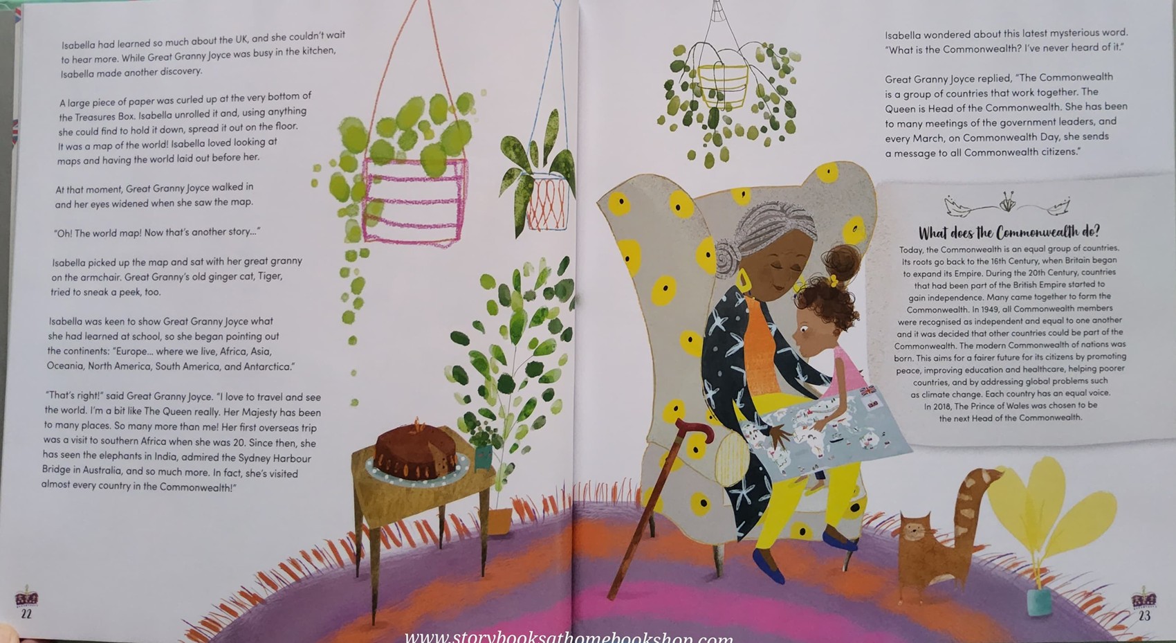 RECOMMENDED BOOK** **หนังสือนิทานปกแข็ง ** ♥️QUEEN ELIZABETH A PLATINUM JUBILEE CELEBRATION