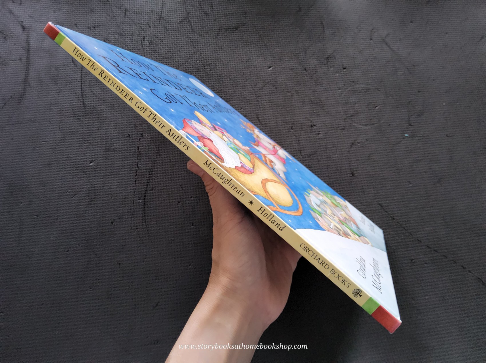 หนังสือนิทานปกแข็ง** 🍅🍅HOW THE REINDEER GOT THEIR ANTLERS BY GERALDINE McCAUGHREAN