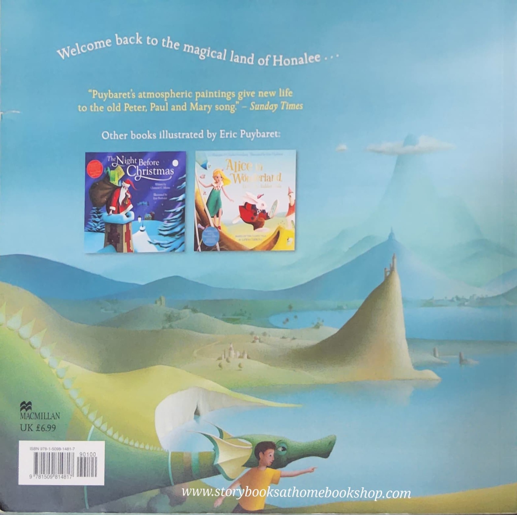 หนังสือนิทานปกอ่อน** 🍅🍅PUFF THE MAGIC DRAGON WITH CD