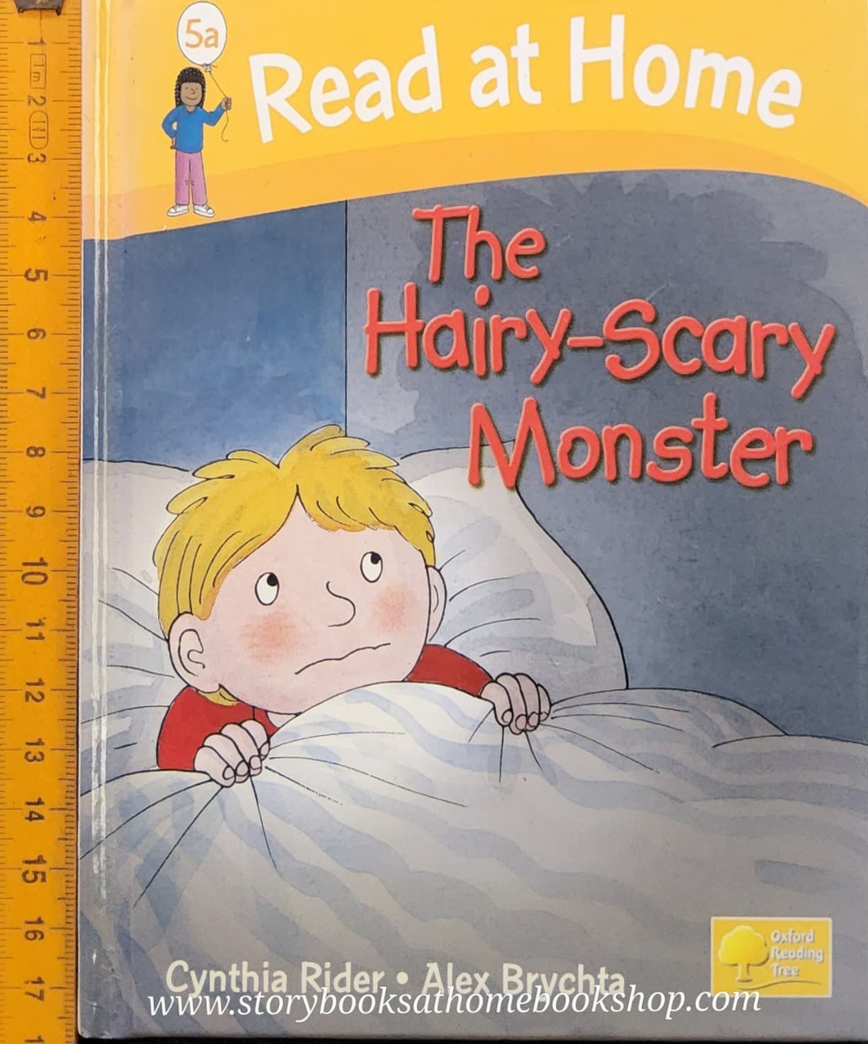 หนังสือนิทานปกแข็ง** 🍅🍓READ AT HOME 5a THE HAIRY-SCARY MONSTER
