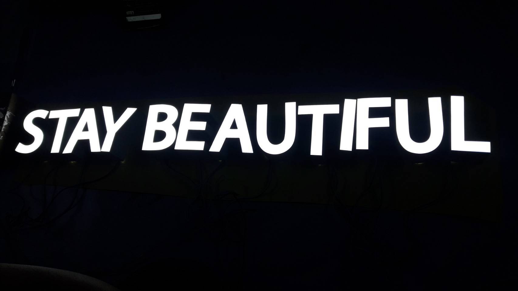 #ป้ายอักษรำฟออกหน้า