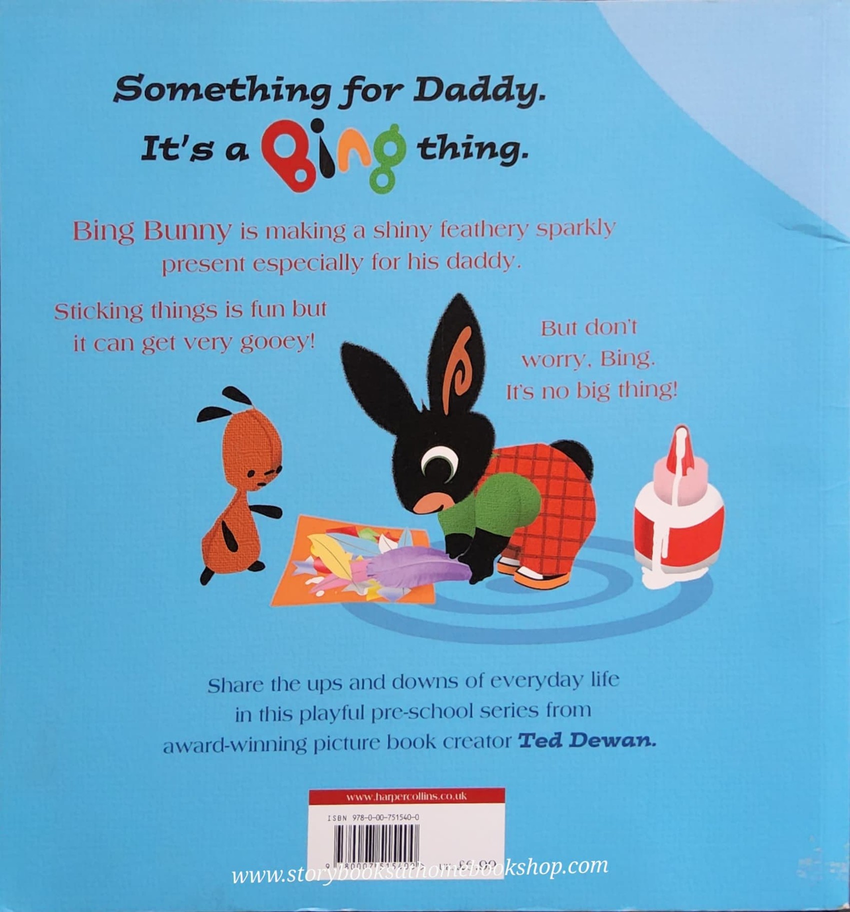 หนังสือนิทานปกอ่อน** 🍅🍓BING SOMETING FOR DADDY BY TED DEWAN