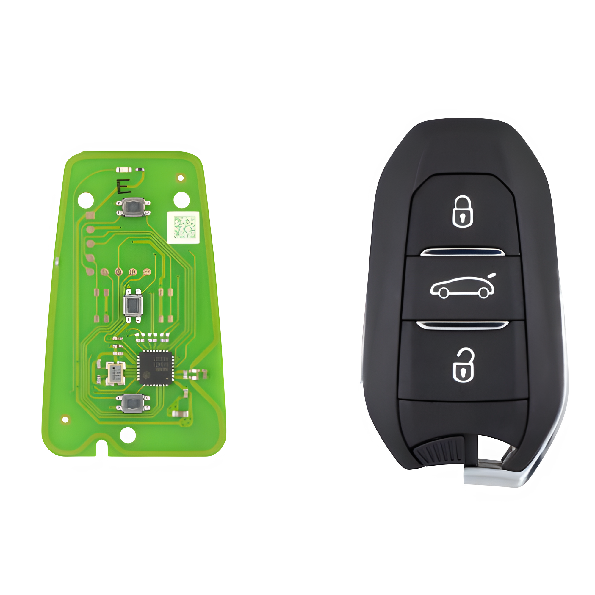 Xhorse XZPG00EN วงจรพร้อมกรอบรีโมต 3 ปุ่ม สำหรับ Peugeot