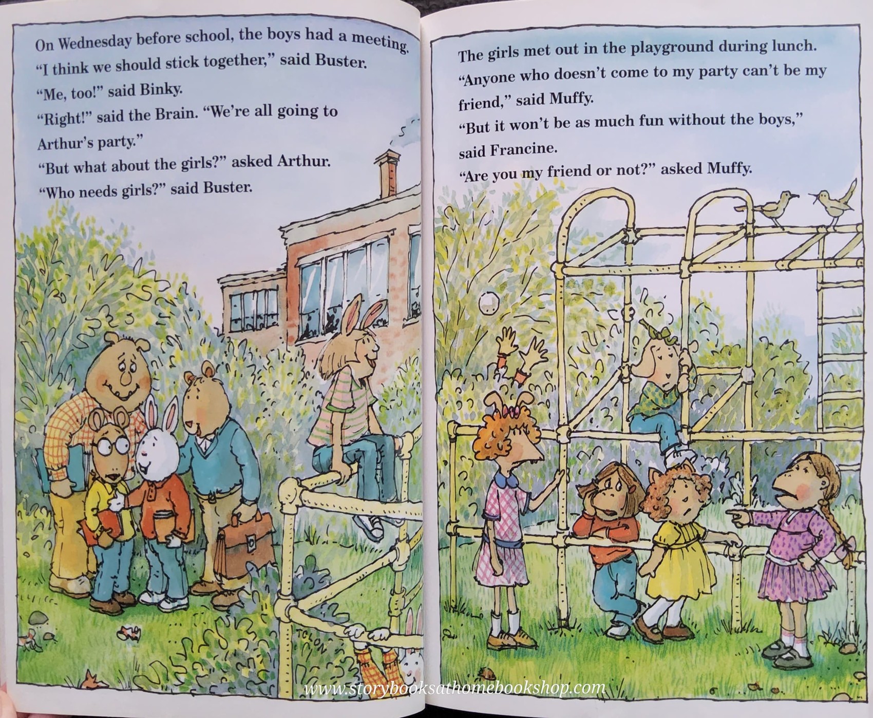 หนังสือนิทานปกอ่อน** 🍅🍓ARTHUR'S BIRTHDAT BY MARC BROWN