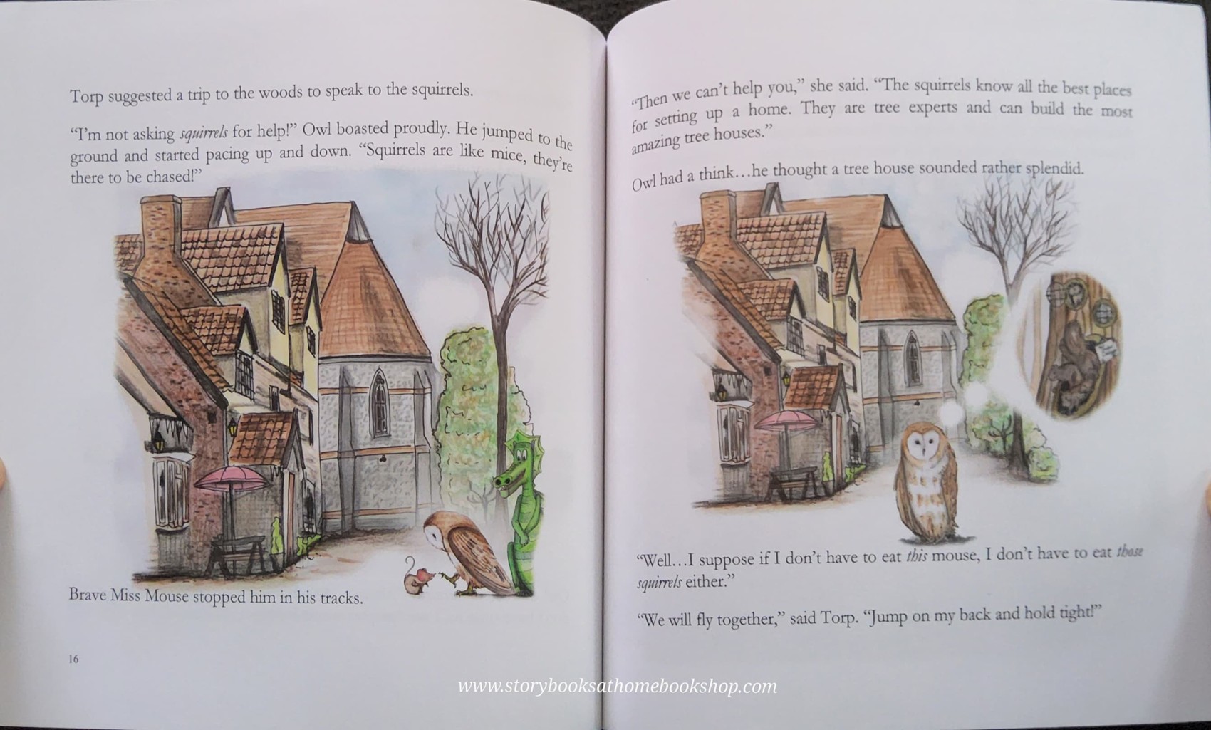 หนังสือนิทานปกอ่อน** 🍅🍓TORP THE DRAGON STOP THAT OWL! BY R BUTLER