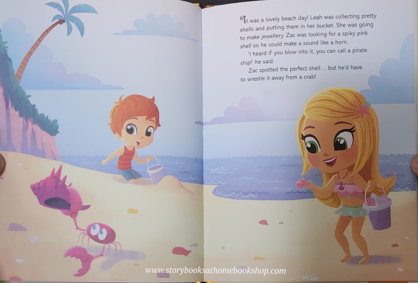 หนังสือนิทานปกแข็ง** 🍅🍓A TREASURE COVE STORY:SHIMMER SHINE TREASURE TWINS