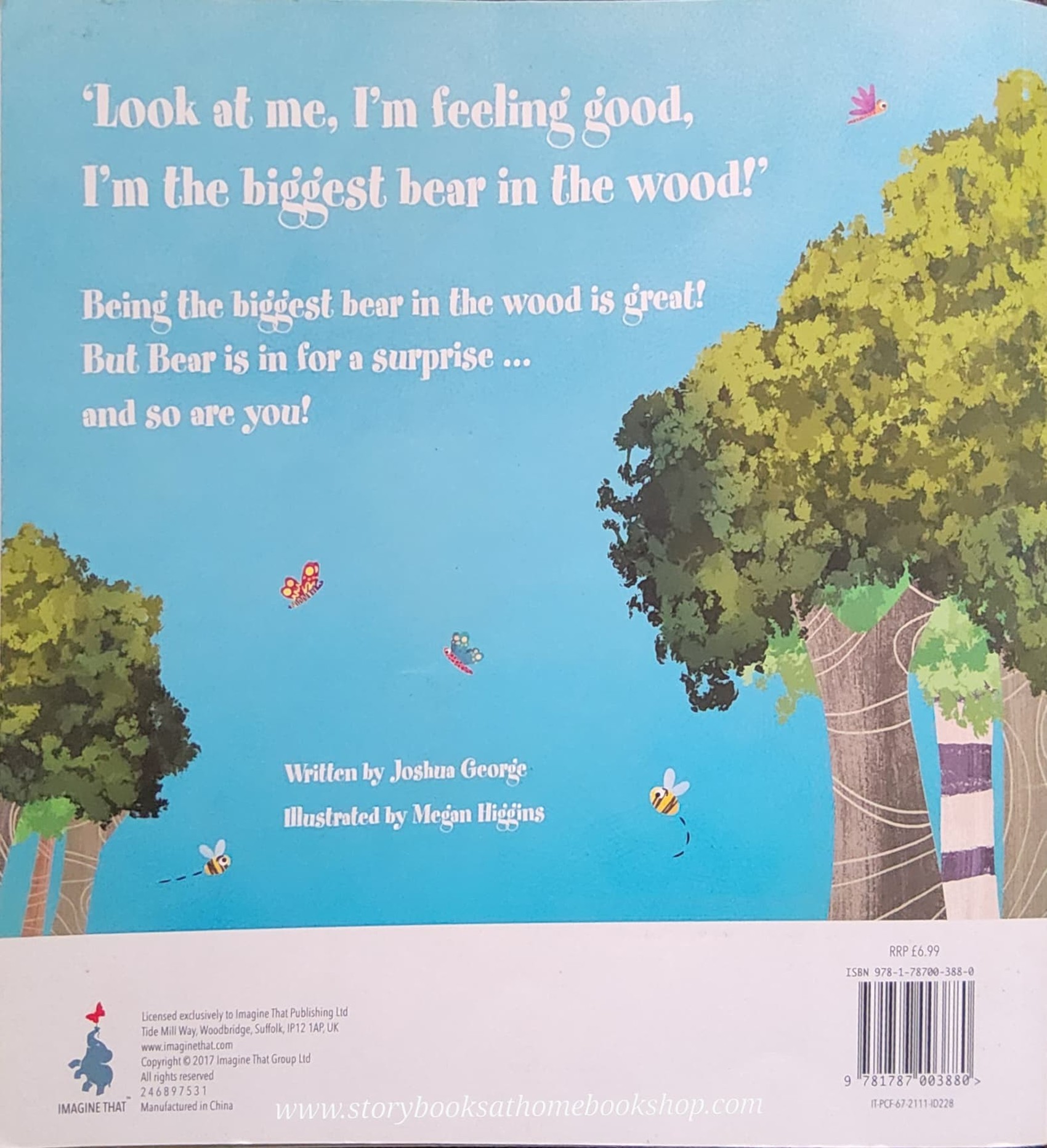 หนังสือนิทานปกอ่อน** 🍅🍓 THE BIGGEST BEAR IN THE WOOD