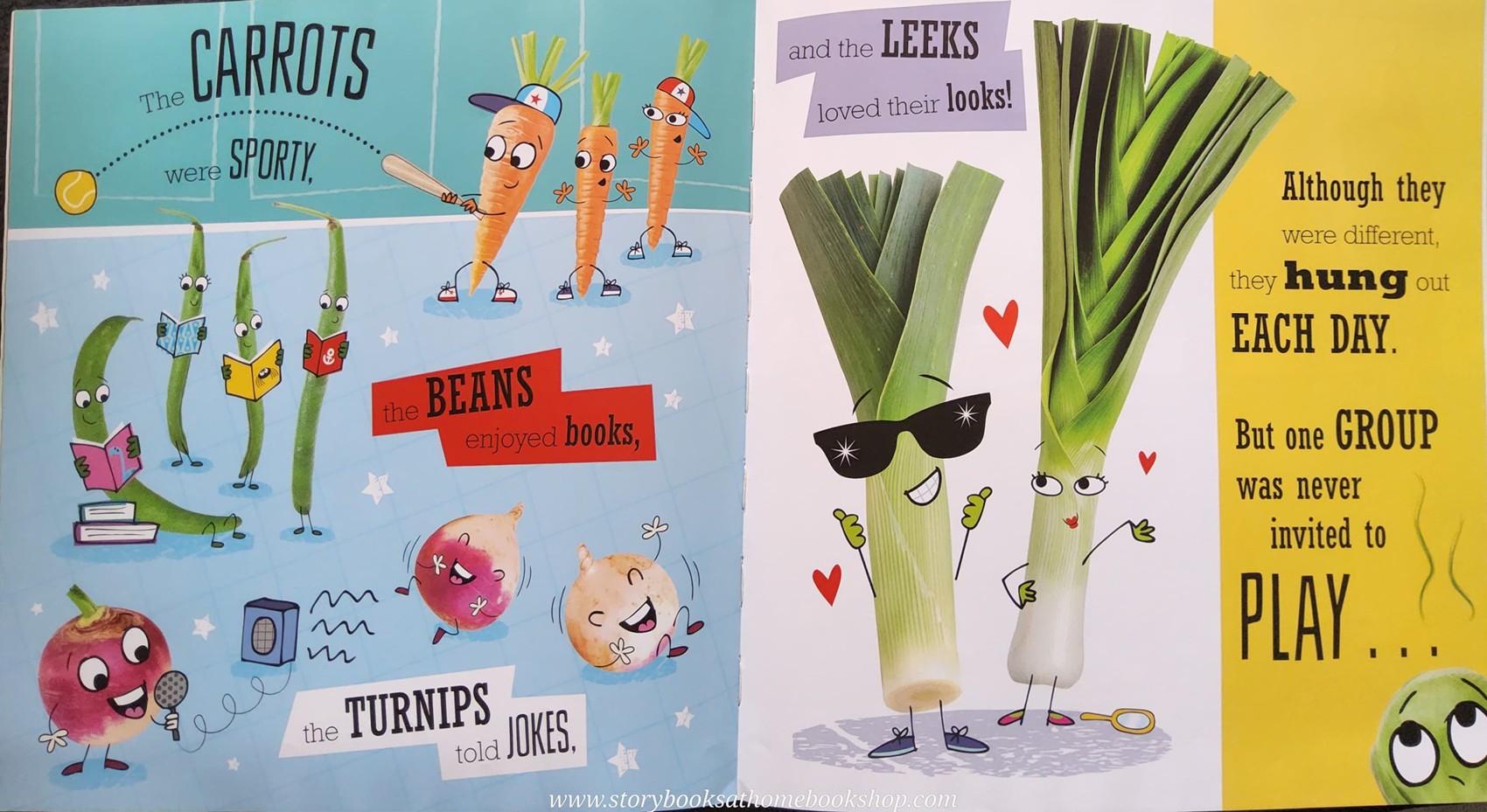 หนังสือนิทานปกอ่อน ** 🍅🍓 THE STINKY SPROUTS IN A RATHER SMELLY CHRISTMAS TALE!