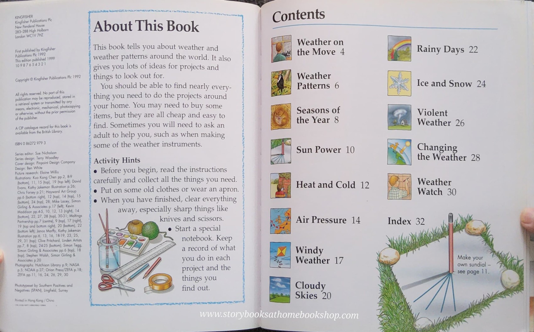 *KNOWLEDGE BOOK ** ð
ðYOUNG DISCOVERERS: WEATHER AND CHILMATE