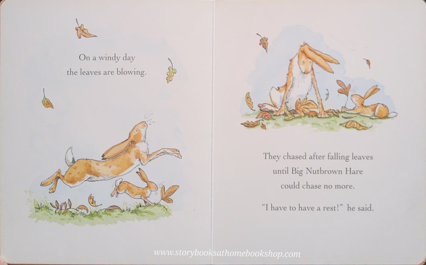 BOARD BOOK** 🍅🍅GUESS HOW MUCH I LOVE YOU IN THE AUTUMN BY SAM McBratney