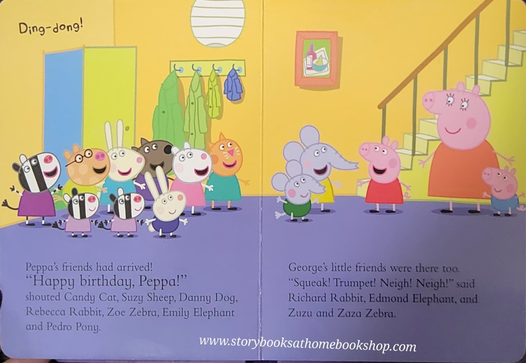 BOARD BOOK ** ♥️PEPPA PIG:HAPPY BIRTHDAY PEPPA