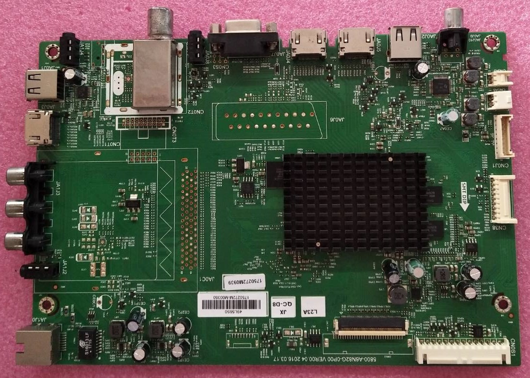 เมนบอร์ดโตชิบา (Main Board Toshiba) บอร์ดมือสองพร้อมใช้งาน รุ่น49L5650VT พาร์ท5800-A6N82G-0P00