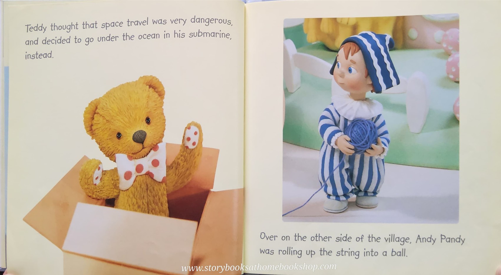 หนังสือนิทานปกแข็ง** 🍅🍅ANDY PANDY BALL OF STRING