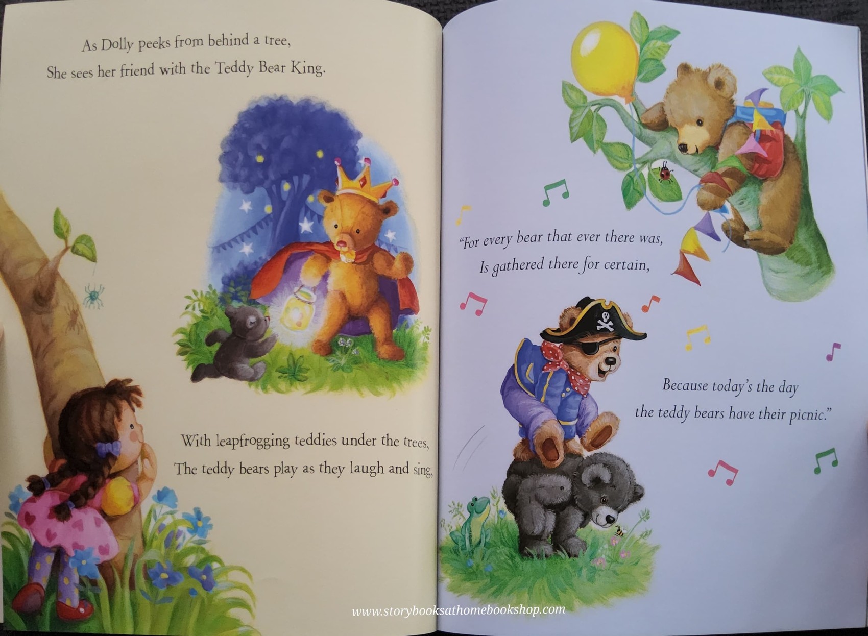 หนังสือนิทานปกอ่อน** 🍅🍓THE TEDDY BEARS PICNIC