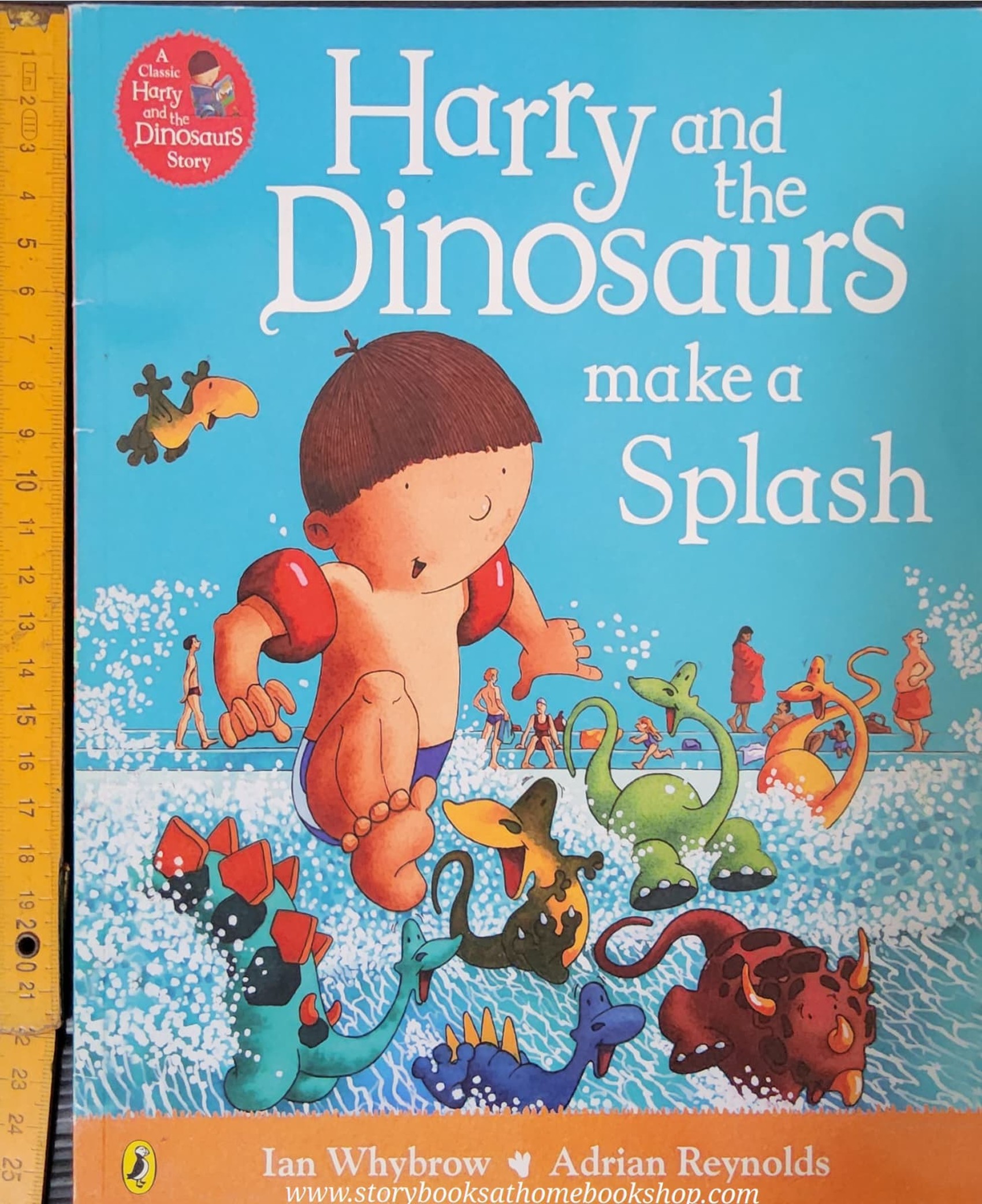หนังสือนิทานปกอ่อน** 🍓🍓 HARRY AND THE DINOSAURS MAKE A SPLASH🍅🍅