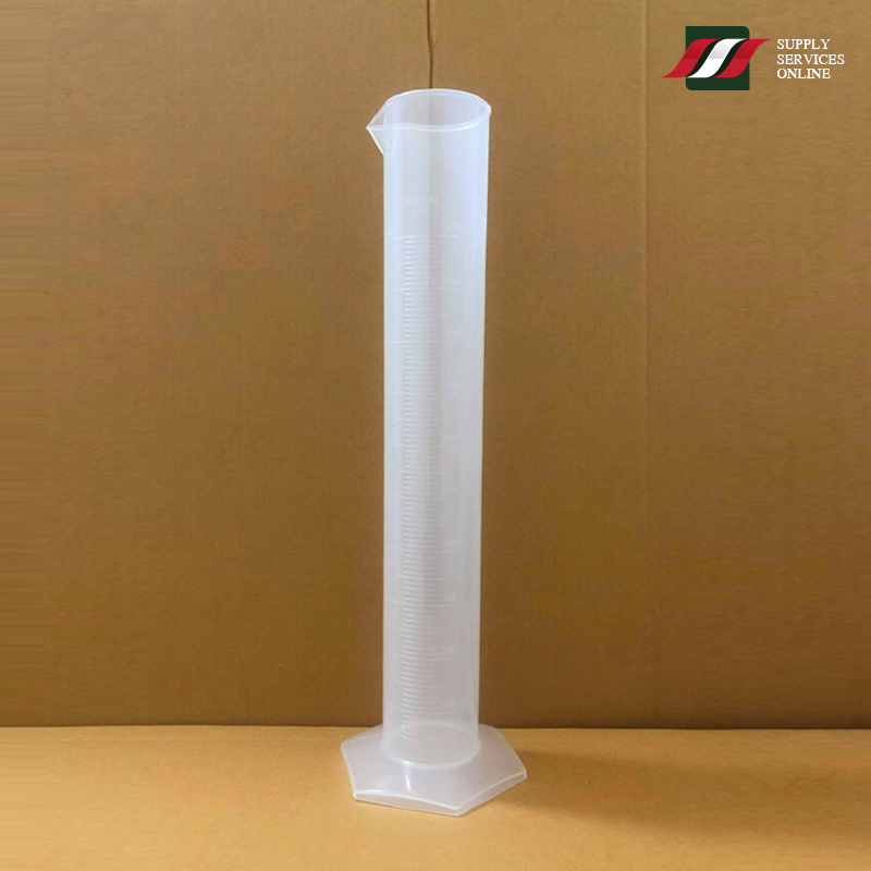 กระบอกตวงพลาสติก เนื้อ PP, Plastic Measuring Cylinder