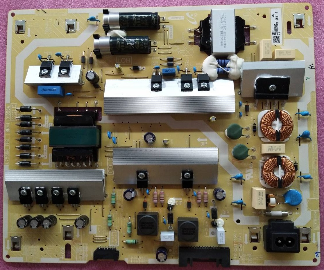 เพาเวอร์ซัพพลายทีวีซัมซุง SAMSUNG ของแท้ถอดจากเครื่อง พาร์ทBN44-01056A ใช้กับรุ่น UA70TU7000K UA75TU7000K UA75TU8000K UA75TU8100K