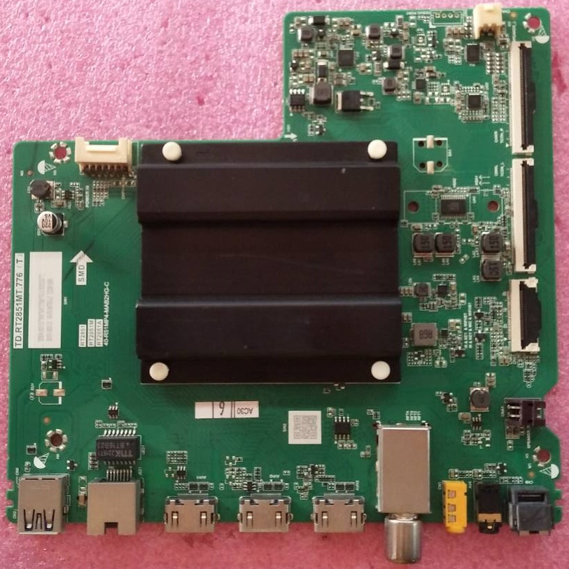 เมนบอร์ดทีวี ทีซีแอล TCL อะไหล่แท้มือสองถอดจากเครื่อง รุ่น43P735 พาร์ทTD.RT2851MT.776