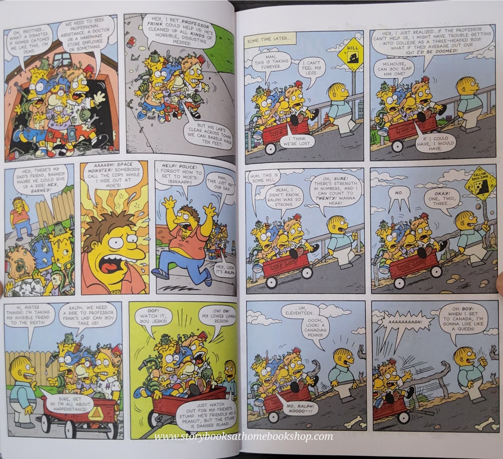 Comics Book** 🍓🍓BART SIMPSONS MASTER OF DISASTER