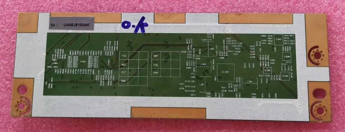 T-CON ทีคอนทีวี ซัมซุง SAMSUNG รุ่น UA48J5100AK พาร์ท HV480FH2-60044 47-6021043