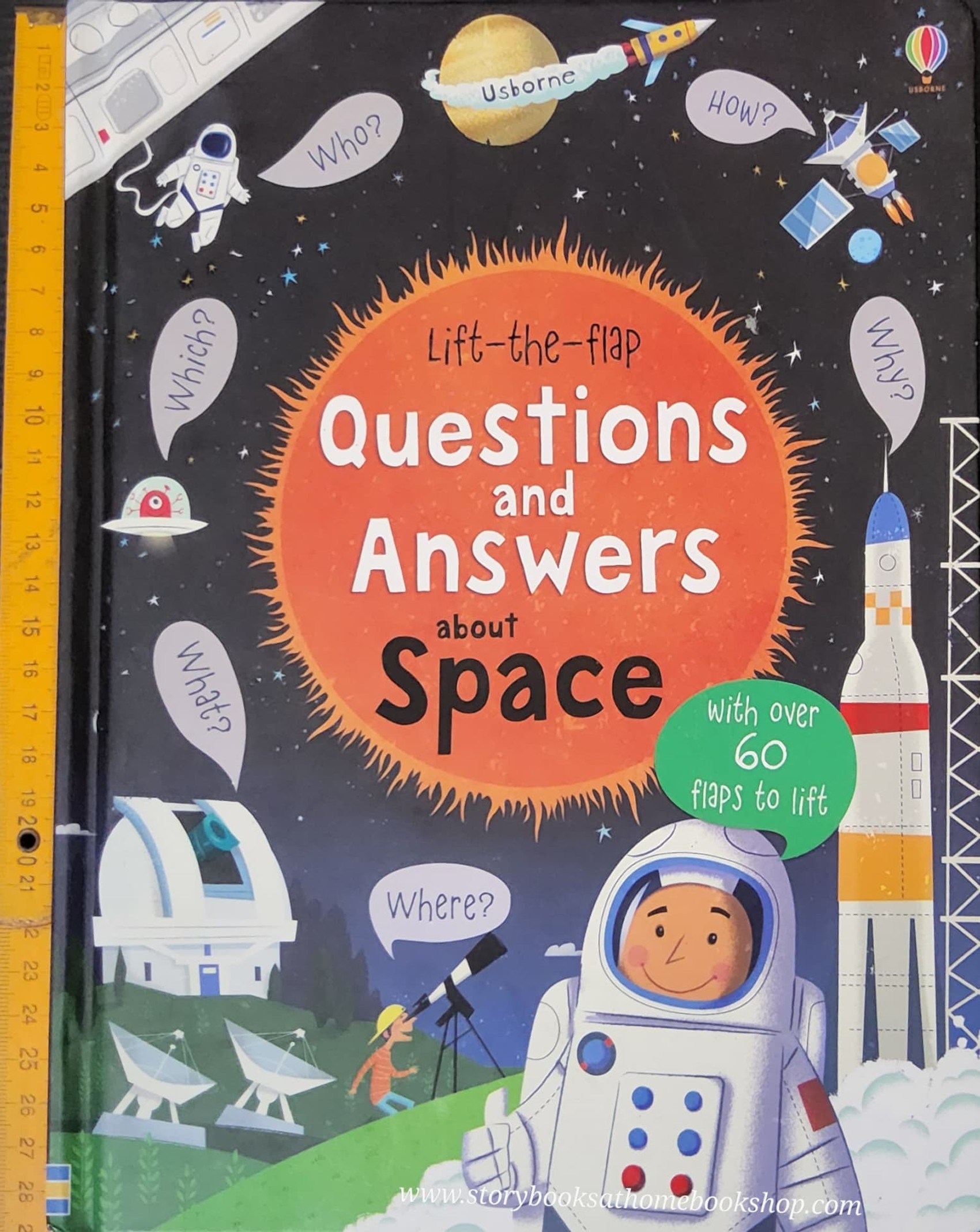 RECOMMENED SCIENCE BOOK** **Knowledge Book** 🍅🍅An Usborne Flap book See Inside QUESTIONS AND ANSWERS ABOUT SPACE