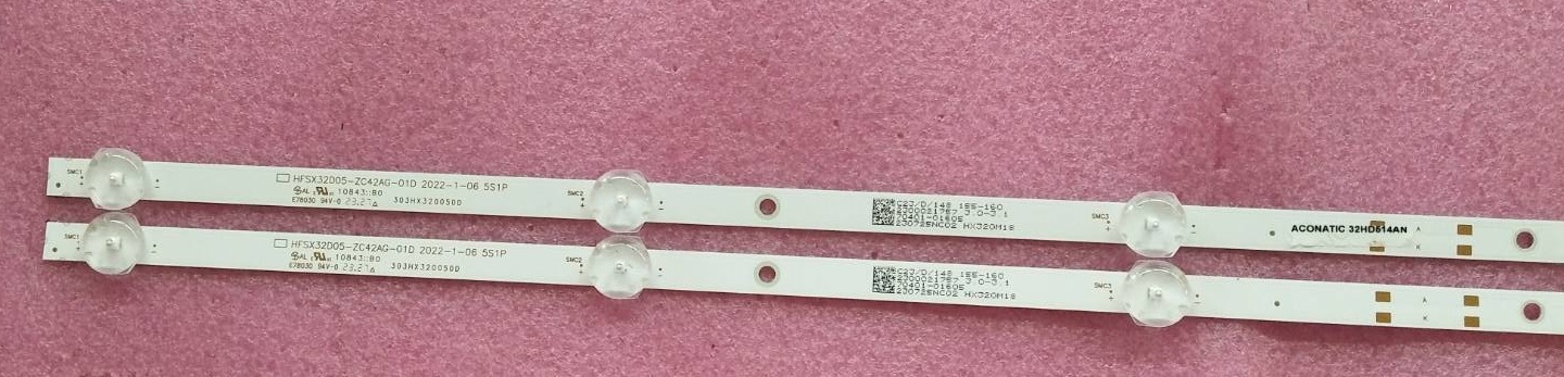 หลอดแบล็คไลท์ทีวี อโคเนติค ACONATIC ของแท้มือสองถอดจากเครื่อง รุ่น32HD514AN