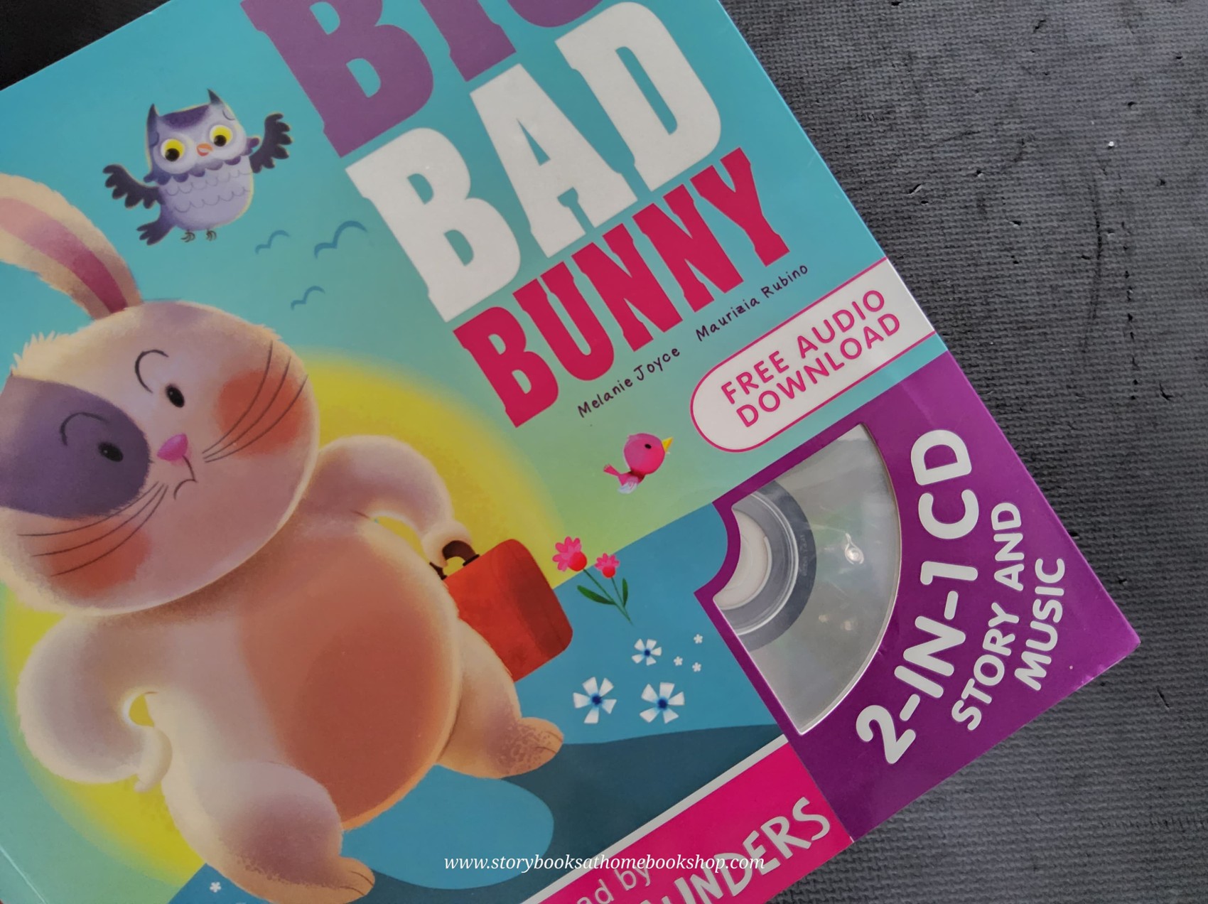 หนังสือนิทานปกอ่อน** ♥️BIG BAD BUNNY WITH CD